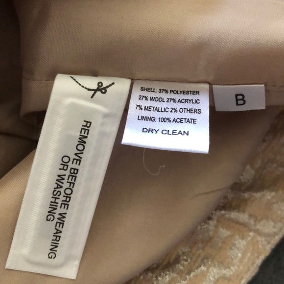 Shiny metallic skirt by Anne Taylor Loft - Picture 4 of 5